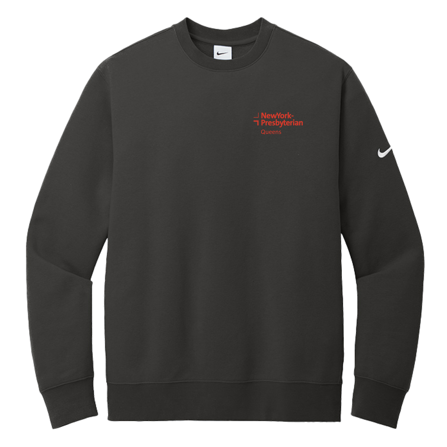 Nike Club Fleece Sleeve Swoosh Crew