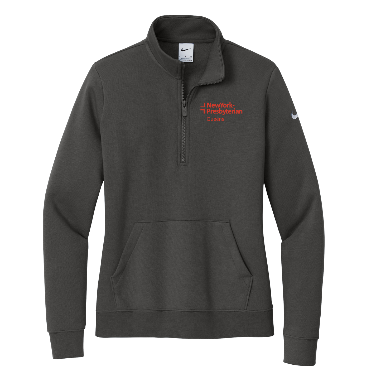 Women's Nike Club Fleece Sleeve Swoosh 1/2-Zip