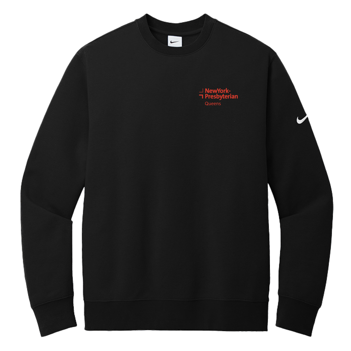 Nike Club Fleece Sleeve Swoosh Crew