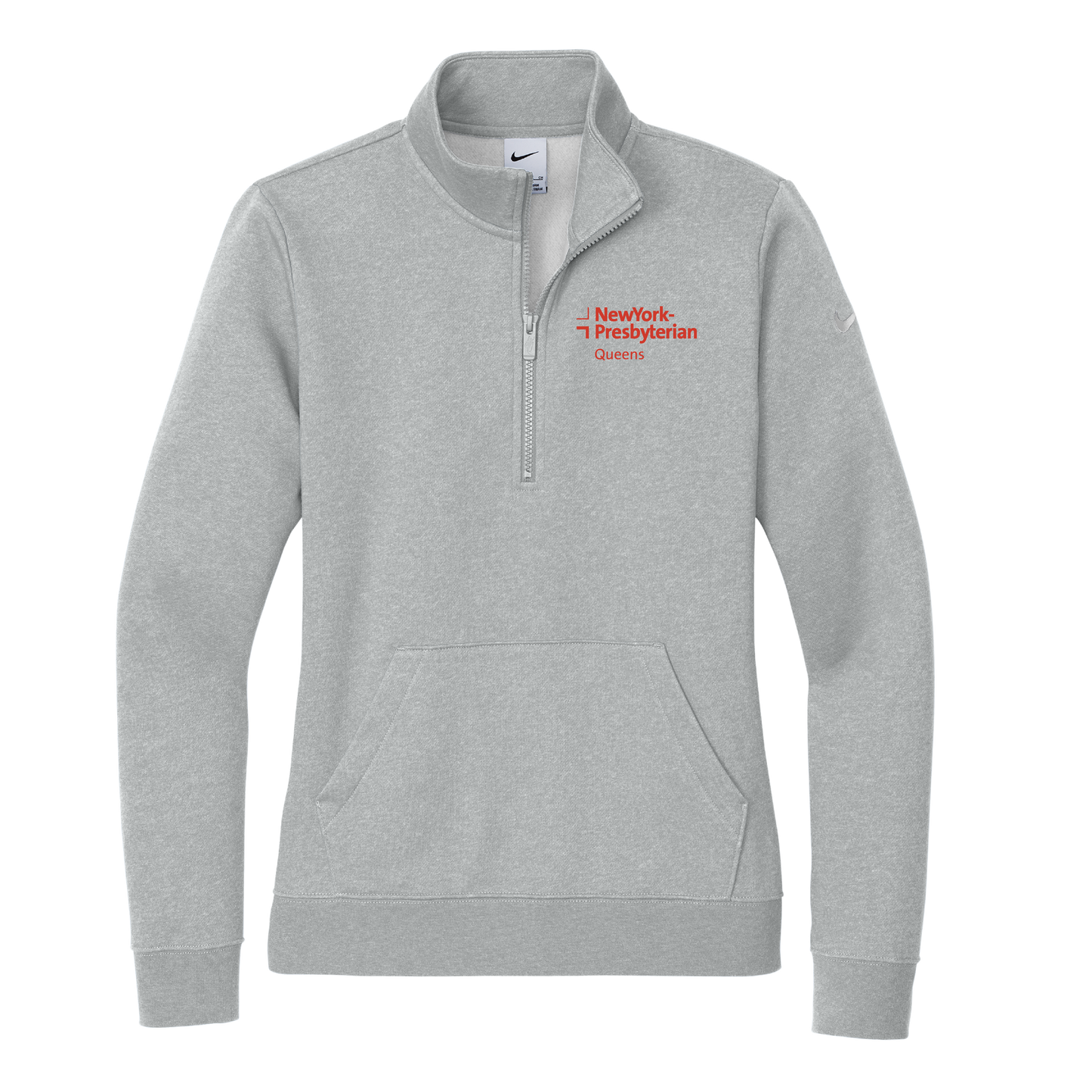 Women's Nike Club Fleece Sleeve Swoosh 1/2-Zip
