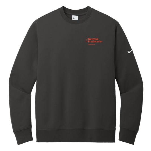 Nike Club Fleece Sleeve Swoosh Crew