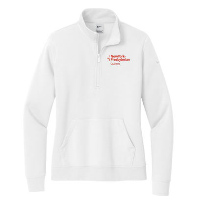 Women's Nike Club Fleece Sleeve Swoosh 1/2-Zip
